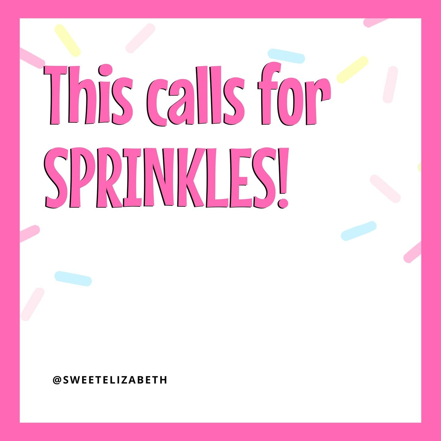 We're at SoFlo this weekend!🎉 ⁠
Come by our booth and say hello... ⁠
⁠
You won't miss it 😉⁠
Just look for the SPRINKLES & GLITTER!⁠
... & GIANT INFLATABLE PHOTOBOOTH 😂 ⁠
⁠
We're here with the sweetest ladies from @sweet.stamp & @halo.sprinkles who flew here all the way from Ireland! 🍀 ⁠
⁠
Come test out our Sprinkle Pen, grab one of the BRAND NEW products from Sweet Stamp & see if you can find the newest addition to the Sweet Elizabeth collection ... I'll give you a hint - It's  blue & SPARKLY! ✨ ⁠
⁠
Can you guess what it is in the comments below? 👇 ⁠
⁠
@soflocakeandcandyexpo⁠
#sprinklepen #sweetelizabeth